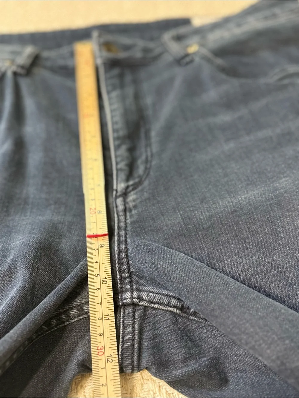 Rag & Bone Fit 3 Athletic Tapered Jeans 34x32 Kendall Blue Wash